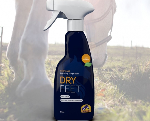 nieuw product: cavalor dry feet natural