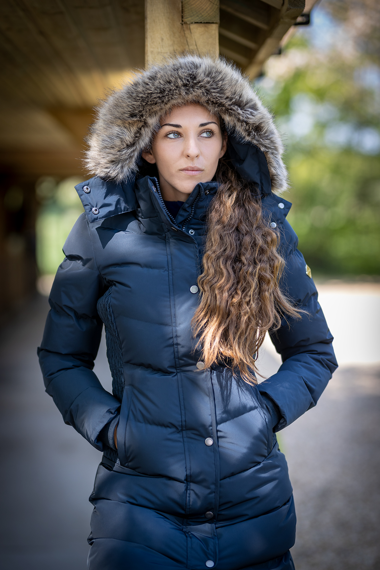wintercollectie lemieux long riding coat