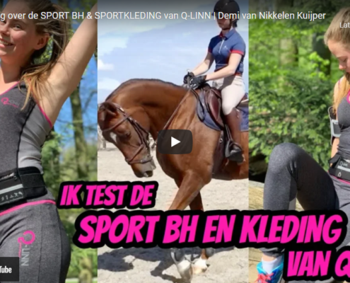 Vlog getest q-linn sportbeha